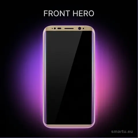 Szkło hartowane 3D do Samsung S8 Plus, złote, zakrzywione z ramką — ochrona ekranu Szkło hartowane 3D do Samsung S8 Plus, złote, zakrzywione z ramką — ochrona ekranu