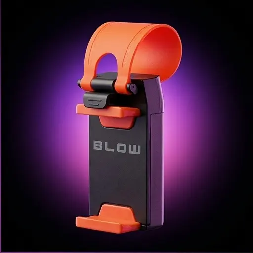 Uchwyt samochodowy BLOW US-25 na kierownicę, uniwersalny, elastyczne mocowanie, do smartfonów 85 mm - galeria 1 | smartu.eu Uchwyt samochodowy BLOW US-25 na kierownicę, uniwersalny, elastyczne mocowanie, do smartfonów 85 mm - galeria 1 | smartu.eu
