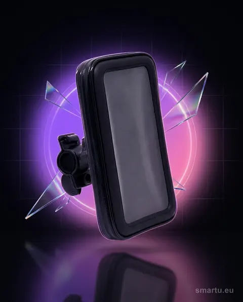Uchwyt rowerowy motocyklowy UR-04 XL wodoodporny 360° Uchwyt rowerowy motocyklowy UR-04 XL wodoodporny 360°