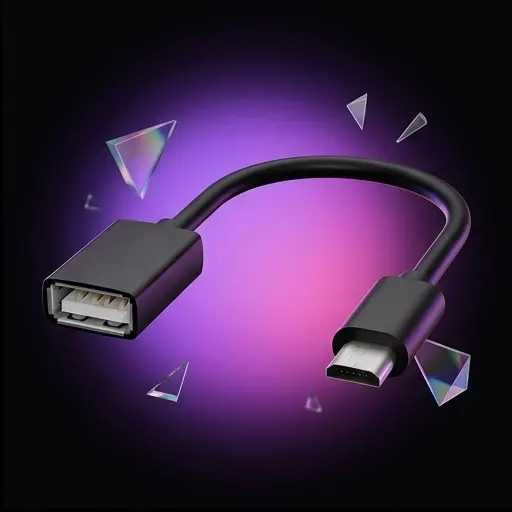 Adapter USB OTG micro USB (wtyk) do USB-A (gniazdo) Prolech, podłącz akcesoria do smartfona/tabletu - galeria 1 | smartu.eu Adapter USB OTG micro USB (wtyk) do USB-A (gniazdo) Prolech, podłącz akcesoria do smartfona/tabletu - galeria 1 | smartu.eu