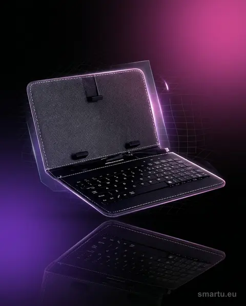Etui z klawiaturą do tabletu 7″ uniwersalne micro USB skóra ekologiczna Etui z klawiaturą do tabletu 7″ uniwersalne micro USB skóra ekologiczna