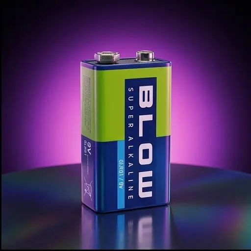 Bateria alkaliczna BLOW SUPER ALKALINE 9V 6LR61 blister, do zabawek, narzędzi, pilotów, elektroniki - galeria 1 | smartu.eu Bateria alkaliczna BLOW SUPER ALKALINE 9V 6LR61 blister, do zabawek, narzędzi, pilotów, elektroniki - galeria 1 | smartu.eu
