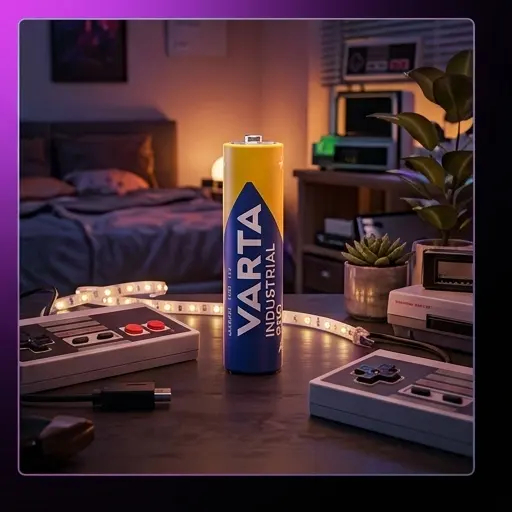 Varta Industrial Pro Bateria alkaliczna AAA LR3, 1.5V, 4 sztuki w folii – do zastosowań przemysłowych i profesjonalnych - galeria 3 | smartu.eu Varta Industrial Pro Bateria alkaliczna AAA LR3, 1.5V, 4 sztuki w folii – do zastosowań przemysłowych i profesjonalnych - galeria 3 | smartu.eu