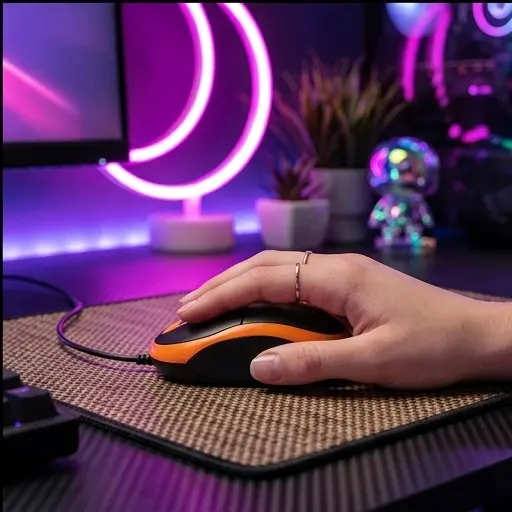 Mysz optyczna BLOW MP-20 USB pomarańczowa, 1000 DPI, ergonomiczna, Plug & Play dla Windows/macOS - galeria 3 | smartu.eu Mysz optyczna BLOW MP-20 USB pomarańczowa, 1000 DPI, ergonomiczna, Plug & Play dla Windows/macOS - galeria 3 | smartu.eu