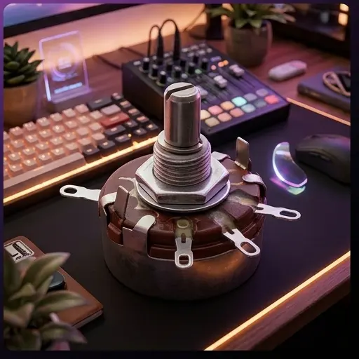 Potencjometr Obrotowy Liniowy 100K Ohm 2W, oś 9mm, do przylutowania - galeria 3 | smartu.eu Potencjometr Obrotowy Liniowy 100K Ohm 2W, oś 9mm, do przylutowania - galeria 3 | smartu.eu