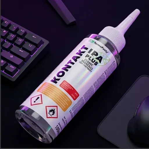 AG TermoPasty Płyn Kontakt IPA+ 100ml – Wysokiej Czystości Izopropanol do Czyszczenia Elektroniki, Optyki i Głowic AV - galeria 1 | smartu.eu AG TermoPasty Płyn Kontakt IPA+ 100ml – Wysokiej Czystości Izopropanol do Czyszczenia Elektroniki, Optyki i Głowic AV - galeria 1 | smartu.eu