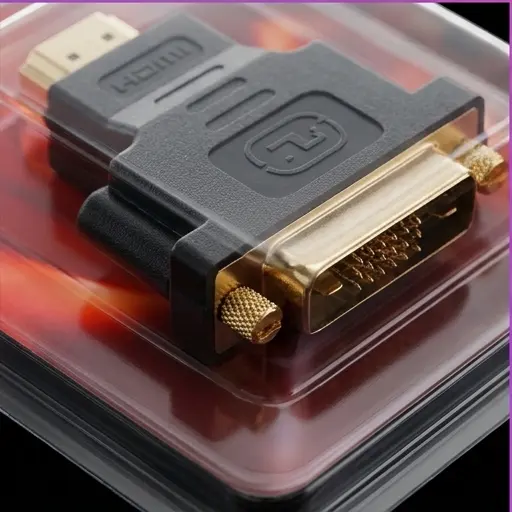 Przejście HDMI wtyk, DVI gniazdo PREMIUM do monitora, TV, projektora, adapter sygnału wideo - galeria 2 | smartu.eu Przejście HDMI wtyk, DVI gniazdo PREMIUM do monitora, TV, projektora, adapter sygnału wideo - galeria 2 | smartu.eu