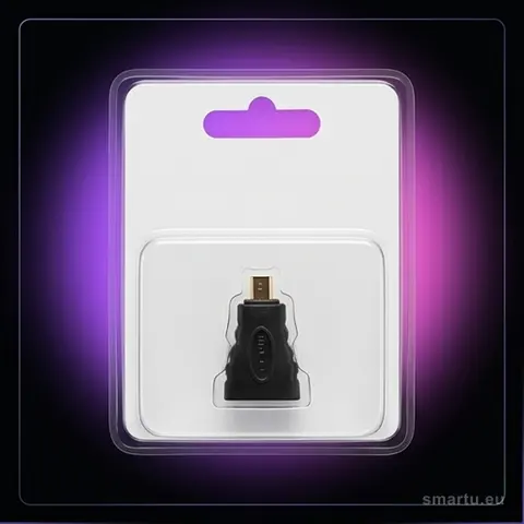 Przejście HDMI wtyk micro, HDMI gniazdo | Adapter micro HDMI do HDMI Full HD 1080P Przejście HDMI wtyk micro, HDMI gniazdo | Adapter micro HDMI do HDMI Full HD 1080P
