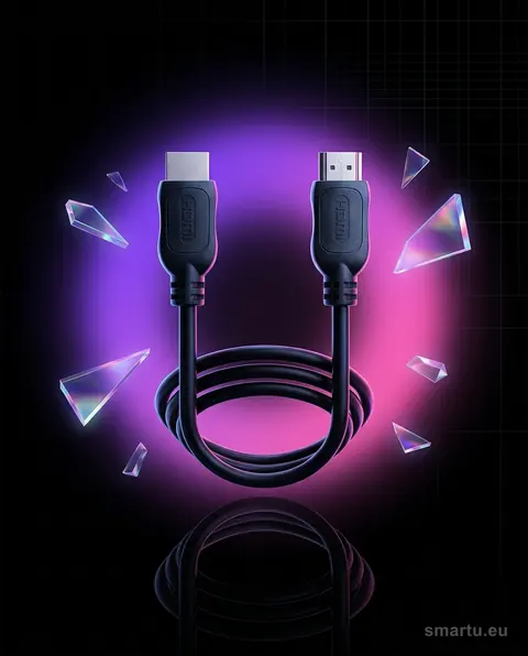 Przyłącze HDMI-HDMI CLASSIC 5m proste złocone wtyki metal Przyłącze HDMI-HDMI CLASSIC 5m proste złocone wtyki metal
