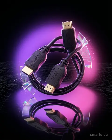 Kabel HDMI-HDMI 1,5m 4K HQ z zawieszką, wersja 2.0, pozłacane końcówki, dynamiczny HDR, Ethernet Kabel HDMI-HDMI 1,5m 4K HQ z zawieszką, wersja 2.0, pozłacane końcówki, dynamiczny HDR, Ethernet