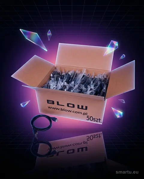 Przyłącze HDMI-HDMI 4K 1,5m złocone końcówki Ethernet HEC 50 sztuk Przyłącze HDMI-HDMI 4K 1,5m złocone końcówki Ethernet HEC 50 sztuk