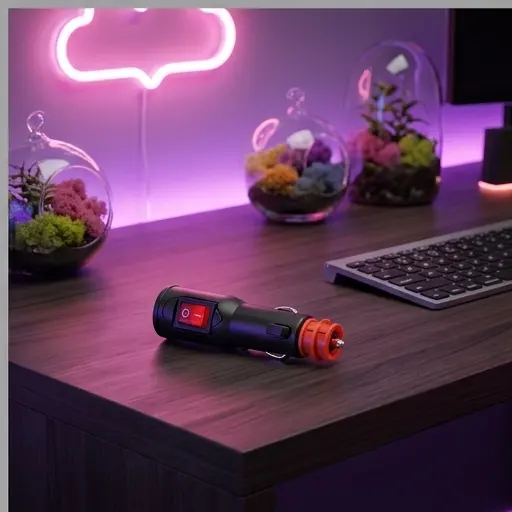 Wtyk zapalniczki samochodowej W22 z wyłącznikiem, 12V/24V, 10A, do gniazd 21mm/mini DIN, z bezpiecznikiem - galeria 3 | smartu.eu Wtyk zapalniczki samochodowej W22 z wyłącznikiem, 12V/24V, 10A, do gniazd 21mm/mini DIN, z bezpiecznikiem - galeria 3 | smartu.eu