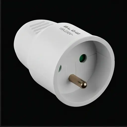 Gniazdo pojedyncze z uziemieniem PR GN-171 białe 16A/230V do kabla, Smartu.eu - galeria 1 | smartu.eu Gniazdo pojedyncze z uziemieniem PR GN-171 białe 16A/230V do kabla, Smartu.eu - galeria 1 | smartu.eu