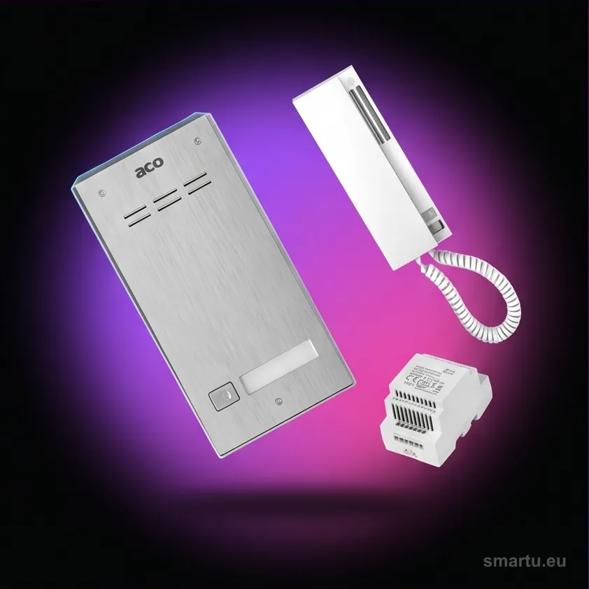 ACO FAM-P-1NPACC NT natynkowy panel bramowy domofonu z czytnikiem RFID ACO FAM-P-1NPACC NT natynkowy panel bramowy domofonu z czytnikiem RFID