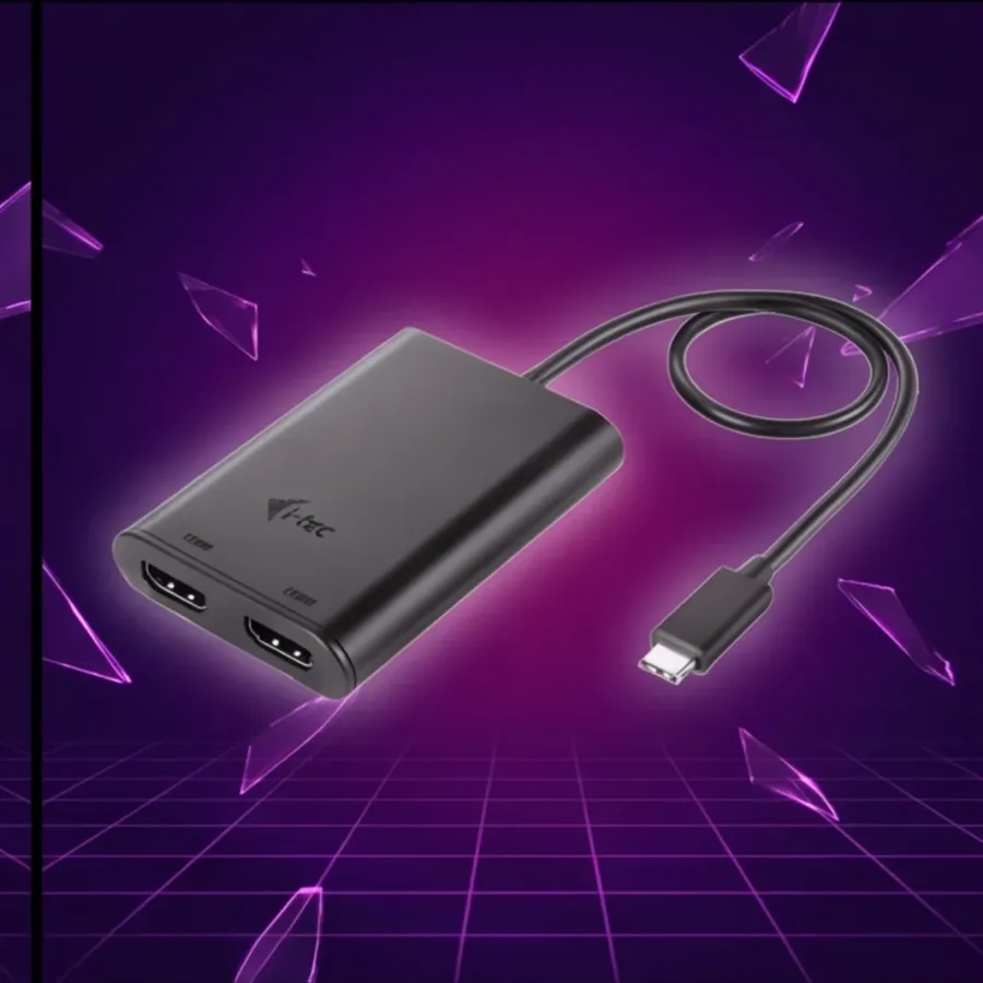 i-tec USB-C dual HDMI Video Adapter 2x HDMI PORT 4K Ultra HD kompatybilny z Thunderbolt3 — zdjęcie główne, smartu.eu i-tec USB-C dual HDMI Video Adapter 2x HDMI PORT 4K Ultra HD kompatybilny z Thunderbolt3 — zdjęcie główne, smartu.eu