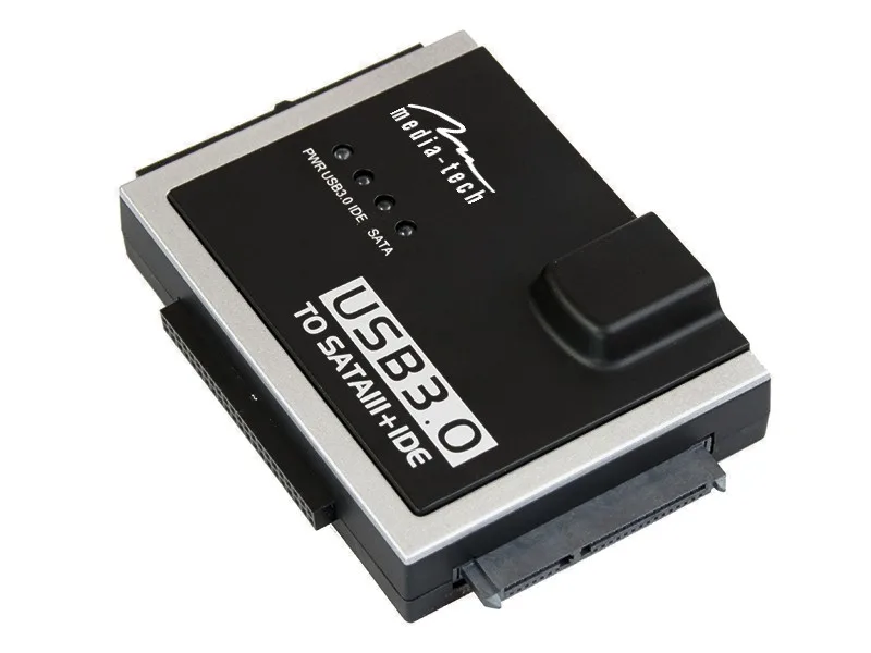 Przejściówka Media-Tech SATA/IDE to USB connection kit MT5100 — zdjęcie producenta