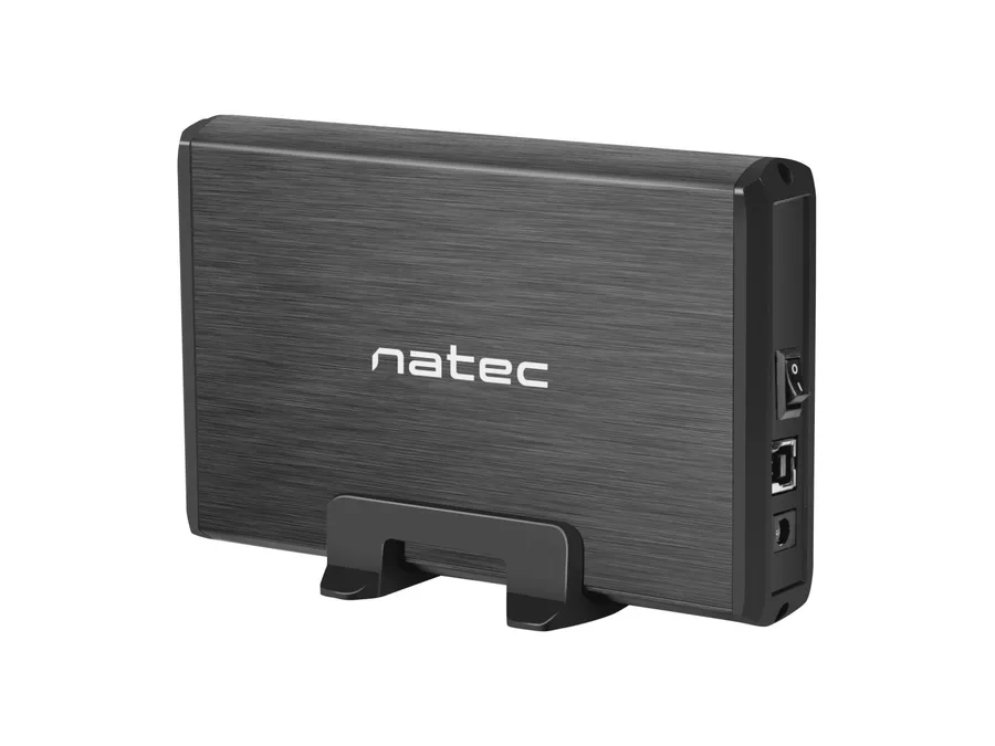 Obudowa Natec HDD 3.5 cala RHINO USB 3.0 (Sata) Aluminium — zdjęcie producenta