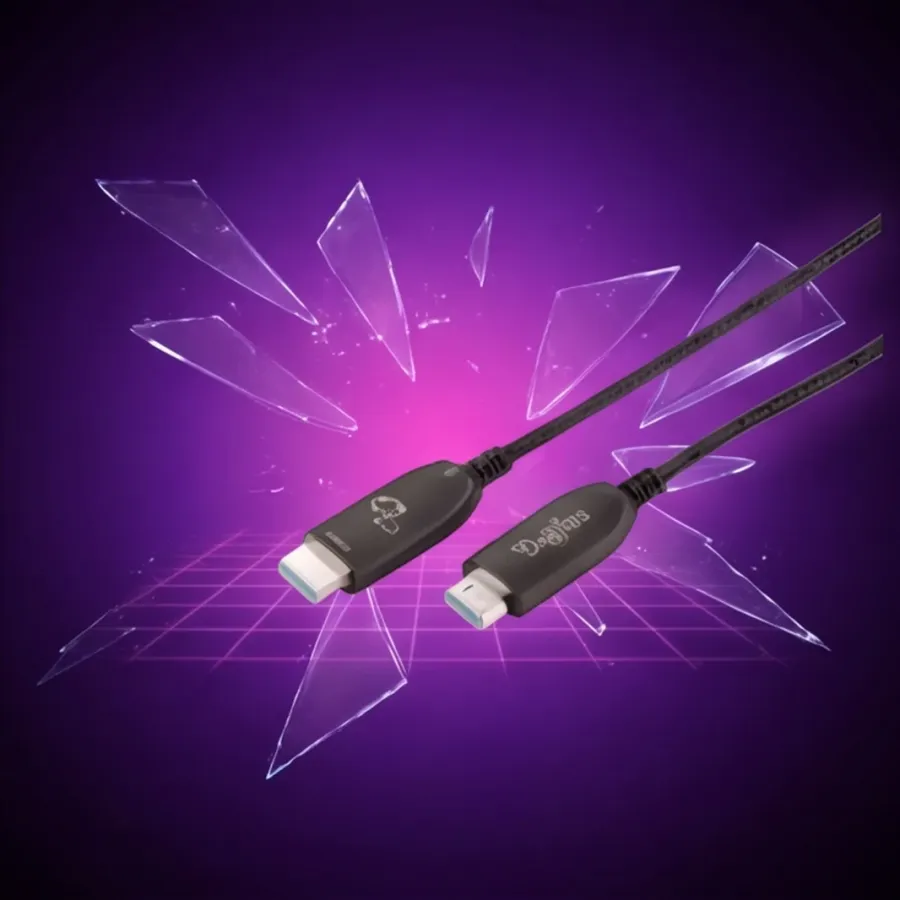 Kabel Digitus połączeniowy hybrydowy HDMI AOC | HDMI-A męski-męski | HDMI 2.1 | UHD-2 — zdjęcie główne, smartu.eu