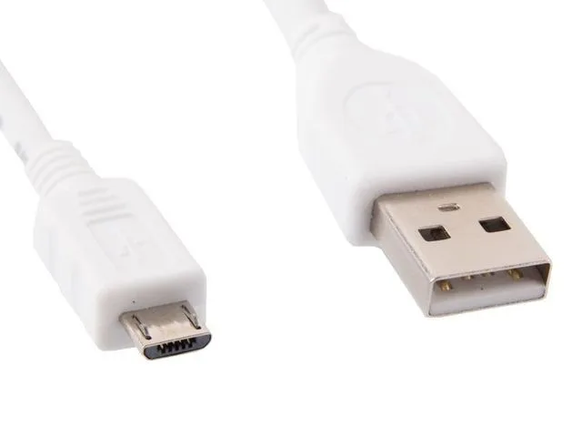 Kabel Gembird USB Micro AM-MBM5P 1m White — zdjęcie producenta