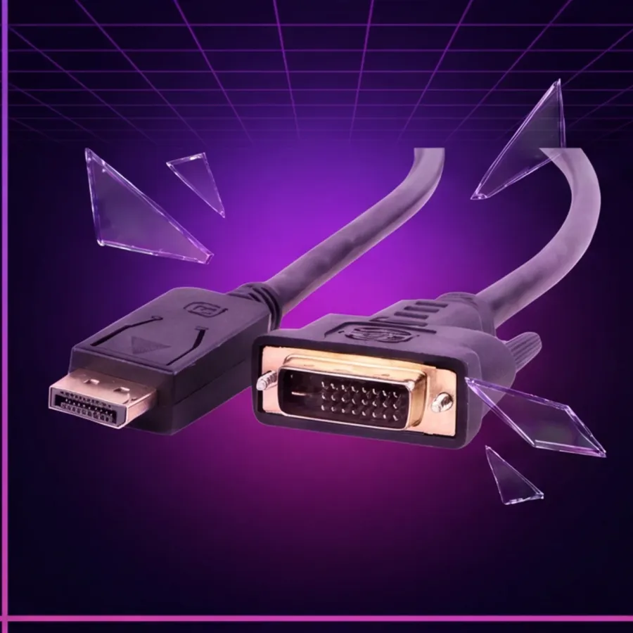 Kabel Gembird Displayport(M)->DVI-D(24+1) 1m — zdjęcie główne, smartu.eu