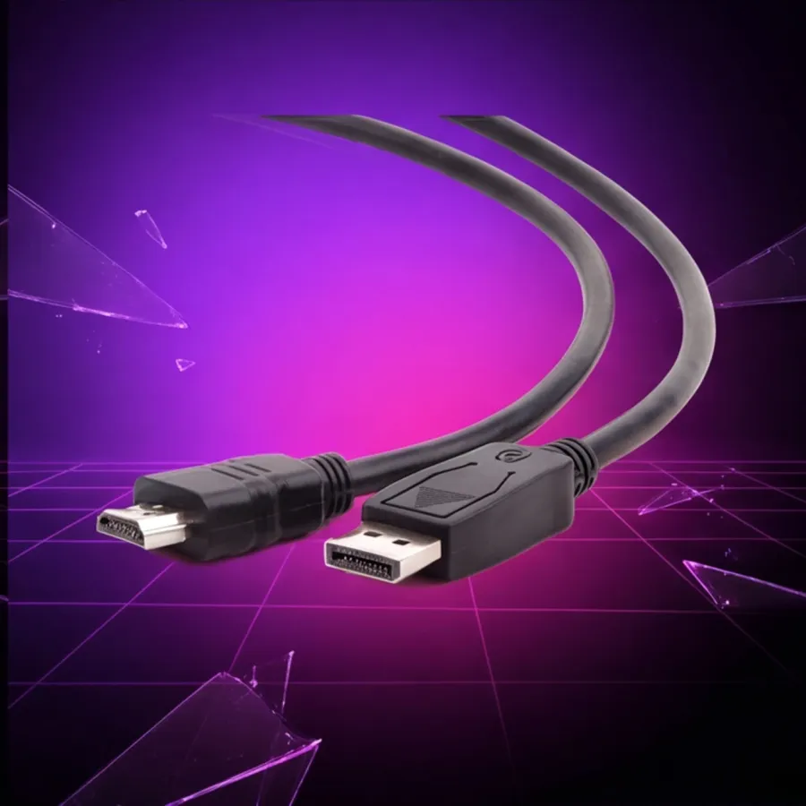 Kabel Gembird Displayport(M)->HDMI(M) 1m — zdjęcie główne, smartu.eu