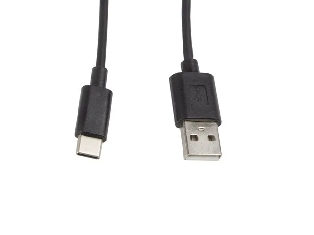 Kabel Lanberg USB-C -> USB-A M/M 1M 2.0 czarny — zdjęcie producenta Kabel Lanberg USB-C -> USB-A M/M 1M 2.0 czarny — zdjęcie producenta