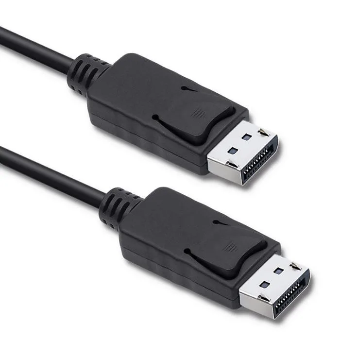 Kabel Qoltec DisplayPort v1.2 męski | DisplayPort v1.2 męski | 4K |3m — zdjęcie producenta