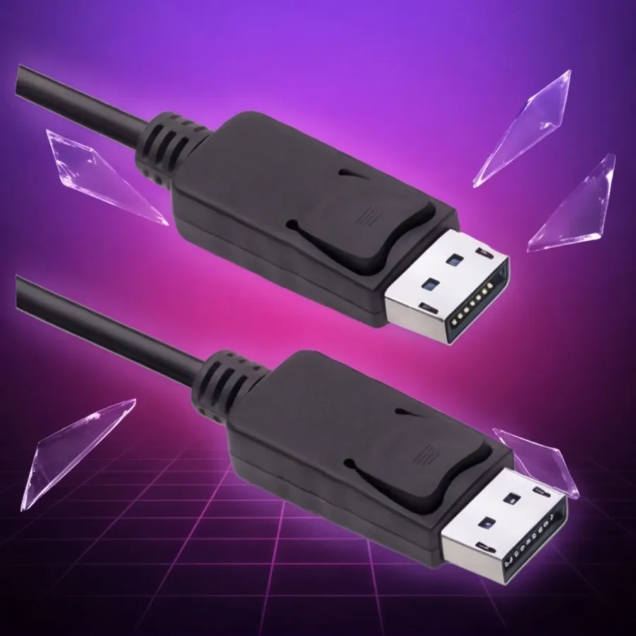 Kabel Qoltec DisplayPort v1.2 męski | DisplayPort v1.2 męski | 4K |3m — zdjęcie główne, smartu.eu