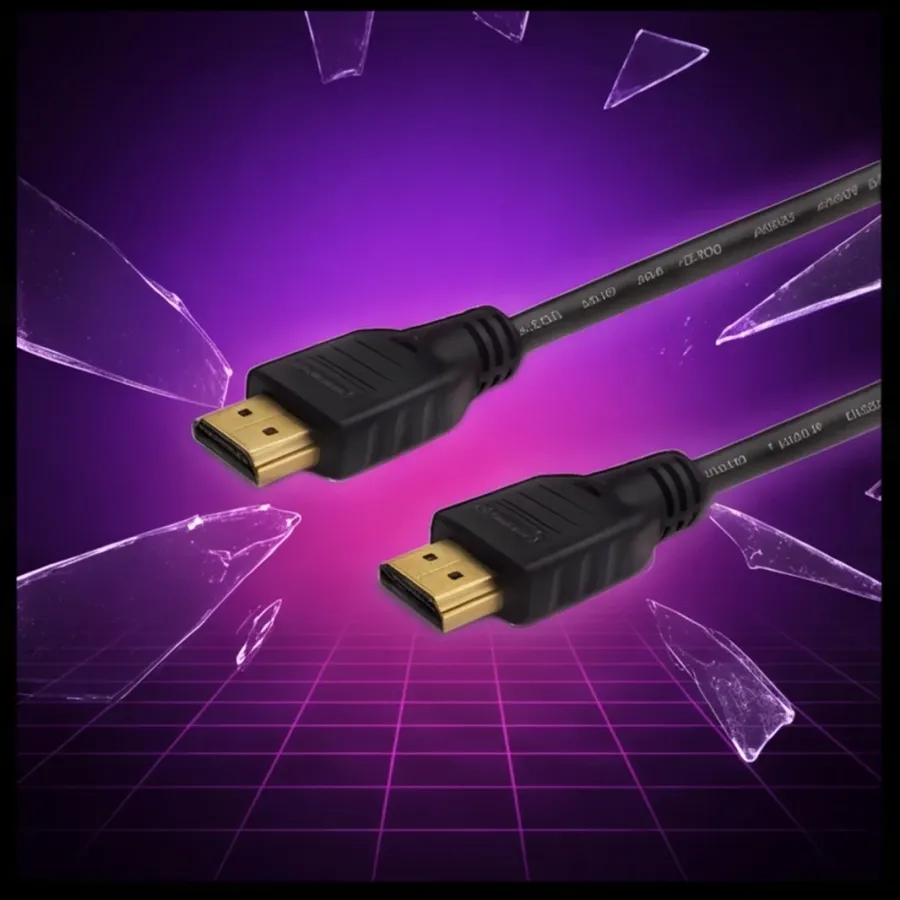 Kabel Savio HDMI (M) 2m, czarny, złote końcówki, v1.4 high speed, ethernet/3D wielopak 10 — zdjęcie główne, smartu.eu