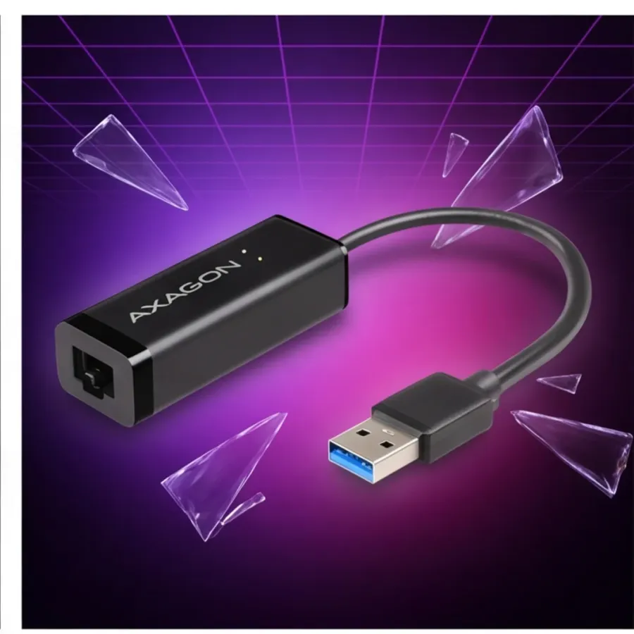 AXAGON ADE-SR Karta sieciowa Gigabit Ethernet adapter, USB-A 3.2 Gen 1, instalacja — zdjęcie główne, smartu.eu AXAGON ADE-SR Karta sieciowa Gigabit Ethernet adapter, USB-A 3.2 Gen 1, instalacja — zdjęcie główne, smartu.eu