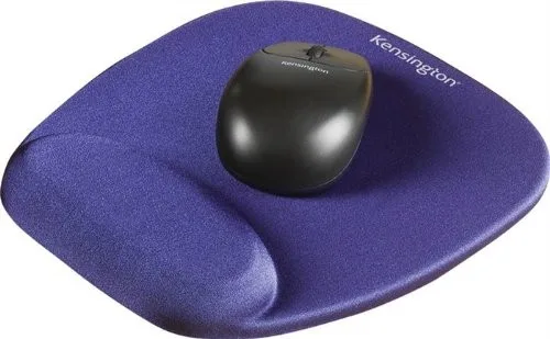 Podkładka Kensington pod mysz, ergonomiczna, piankowa, niebieska — zdjęcie producenta