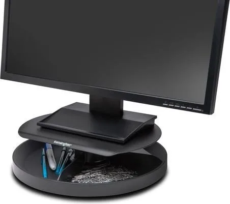 Kensington Podstawka do monitora Smartfit Spin2 obrotowa, czarna — zdjęcie producenta