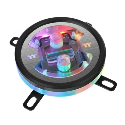 Chłodzenie Thermaltake wodne - Pacific W7 Plus Transparent Plus RGB LED software control — zdjęcie producenta