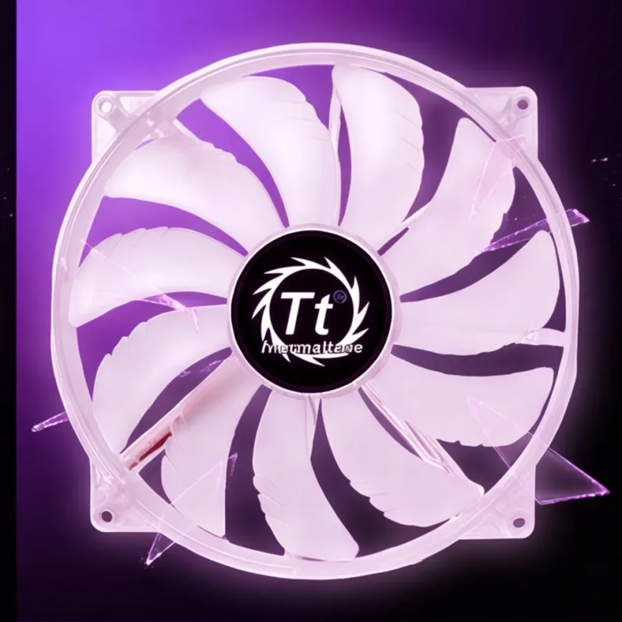 Wentylator Thermaltake - Pure 20 LED Blue (200mm, 800 RPM) BOX — zdjęcie główne, smartu.eu