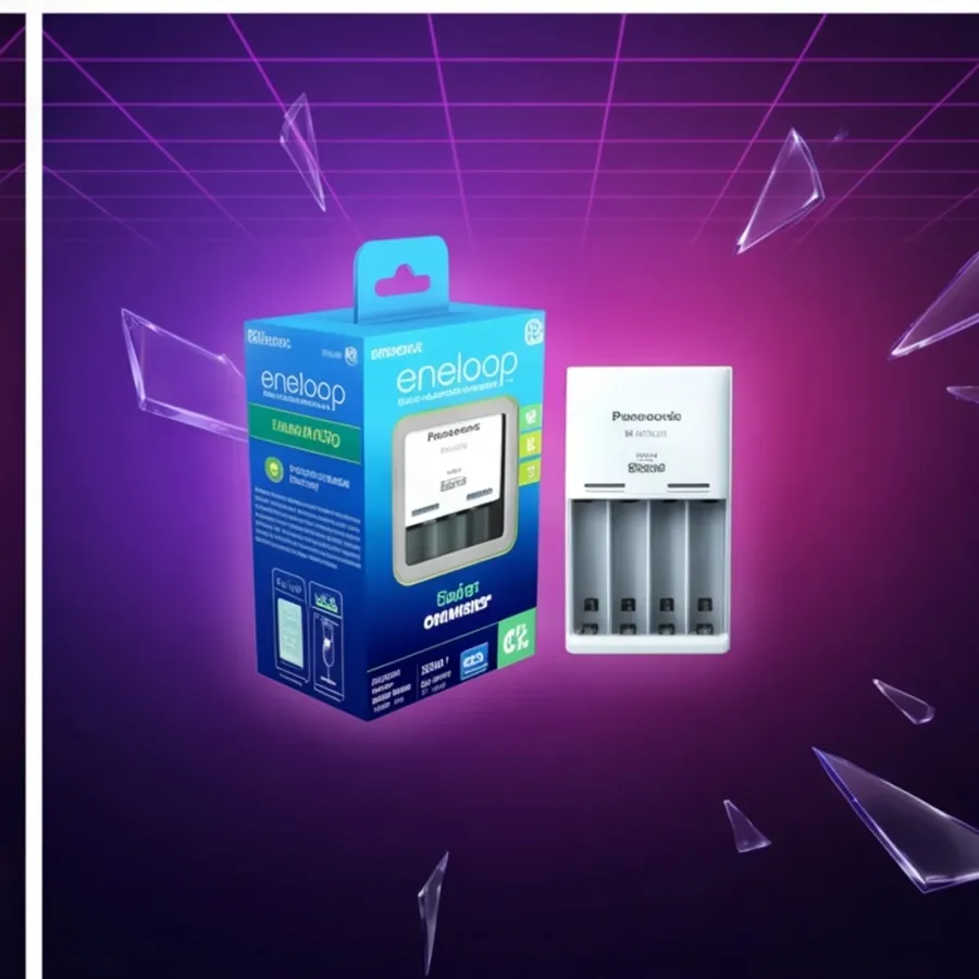 Panasonic Eneloop ładowarka advenced BQCC17 + 4 akumulatory AA 2000 mAh — zdjęcie główne, smartu.eu Panasonic Eneloop ładowarka advenced BQCC17 + 4 akumulatory AA 2000 mAh — zdjęcie główne, smartu.eu