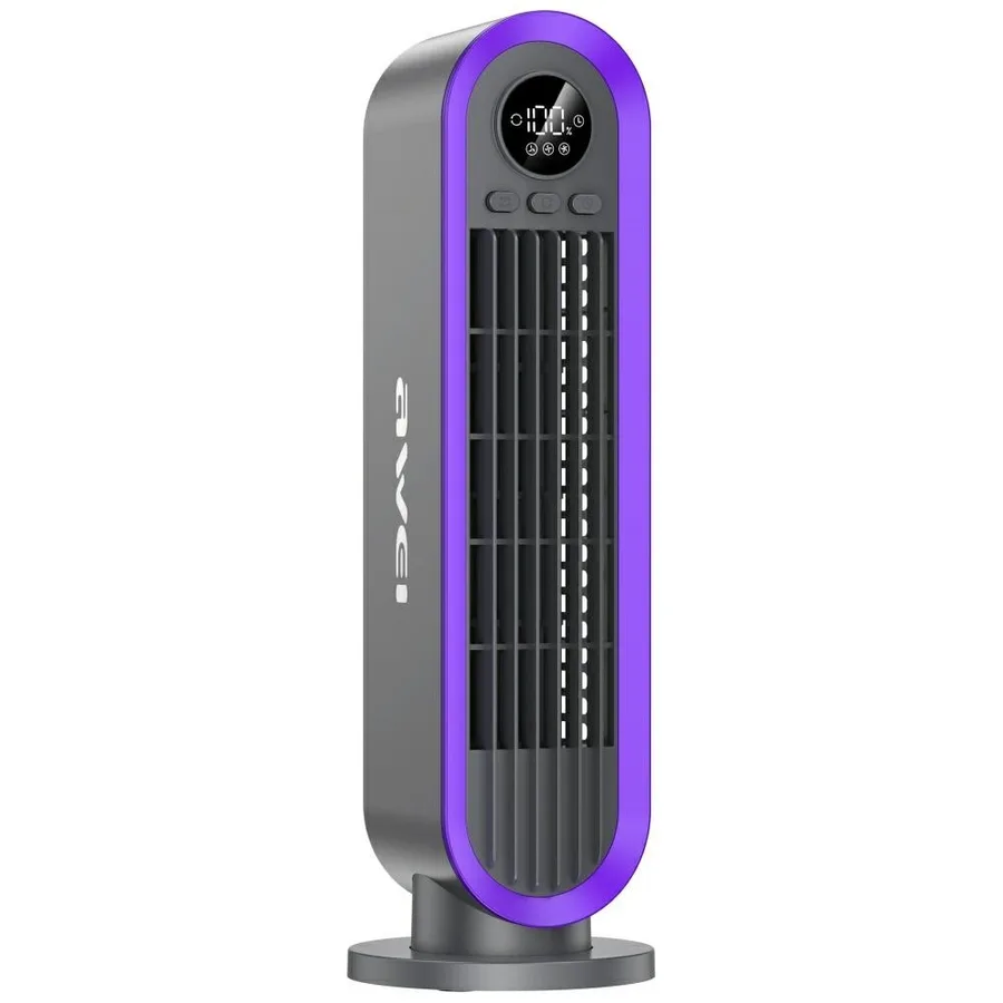 AWEI Wiatrak wentylator F52 kolumnowy 3600mAh szary — zdjęcie producenta AWEI Wiatrak wentylator F52 kolumnowy 3600mAh szary — zdjęcie producenta