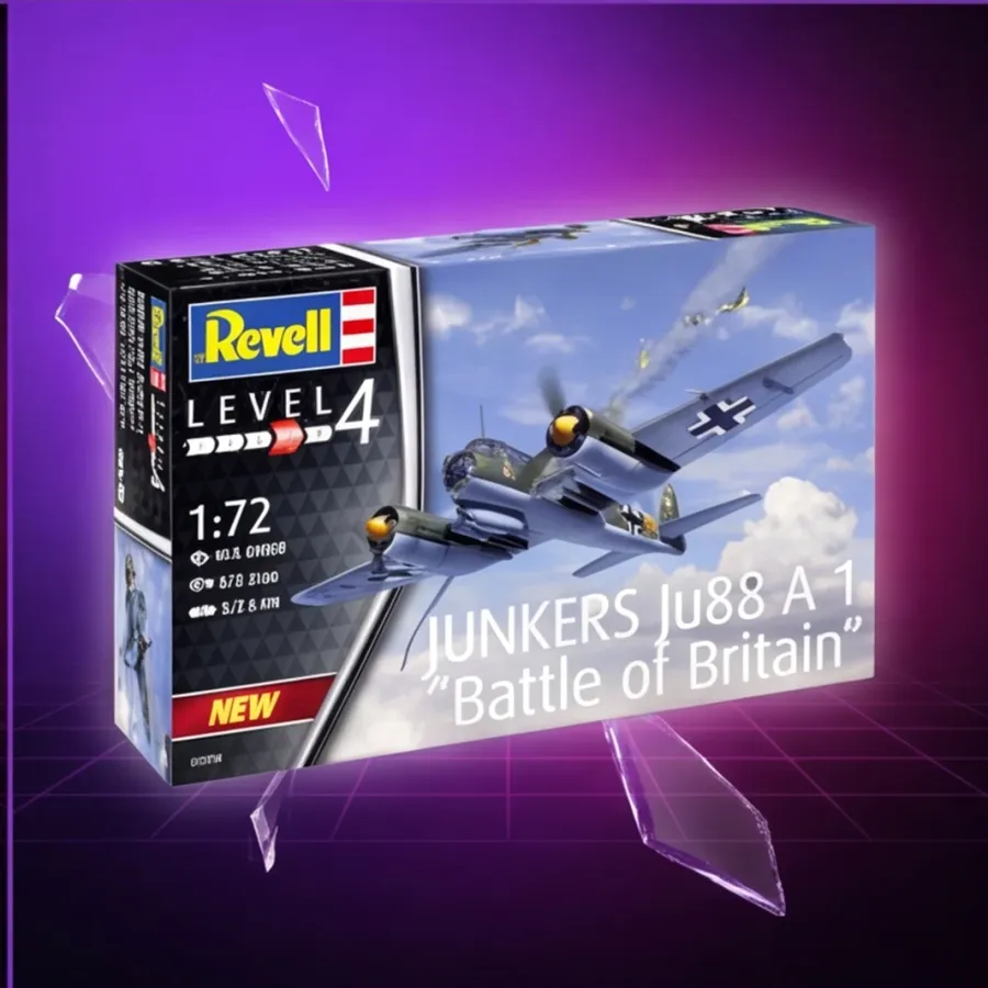Revell Model plastikowy Junkers Ju88 A-1 Battle of Britain — zdjęcie główne, smartu.eu