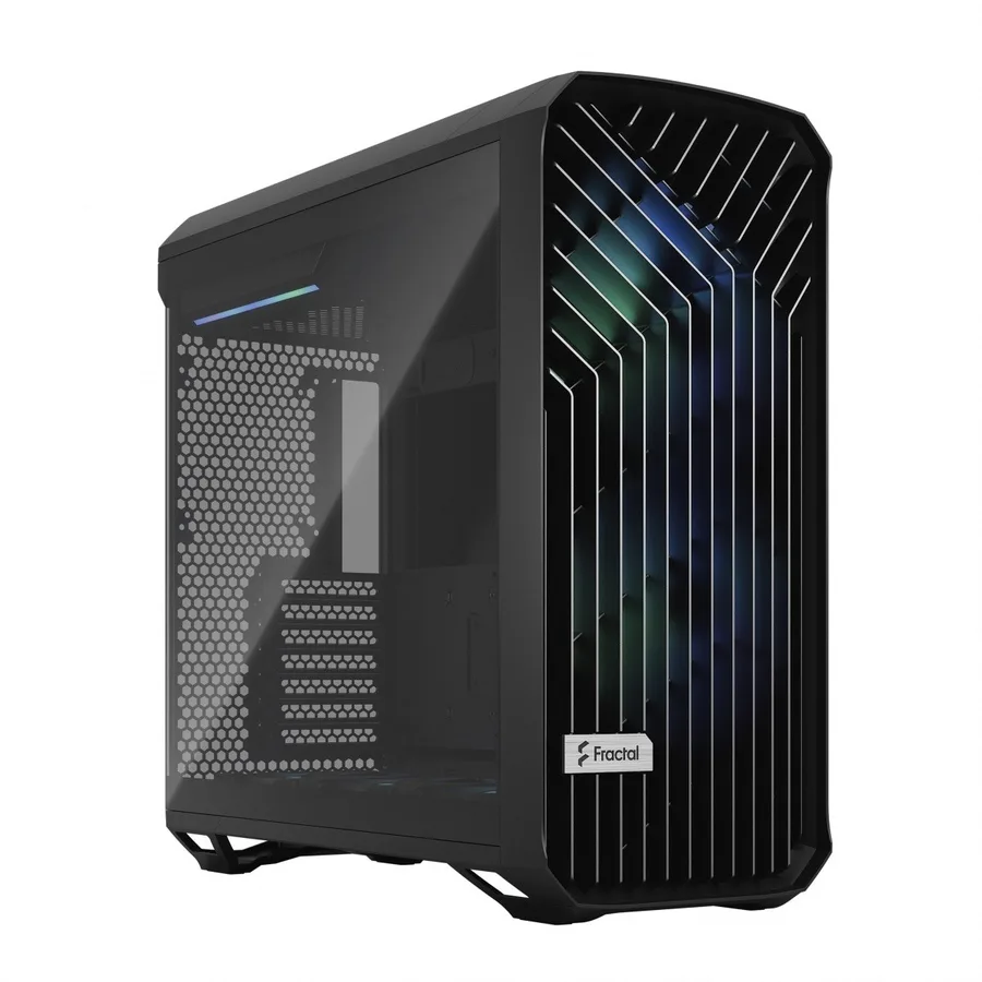 Obudowa Fractal Design Torrent czarna RGB TG Light Tint 5x Fan ATX — zdjęcie producenta