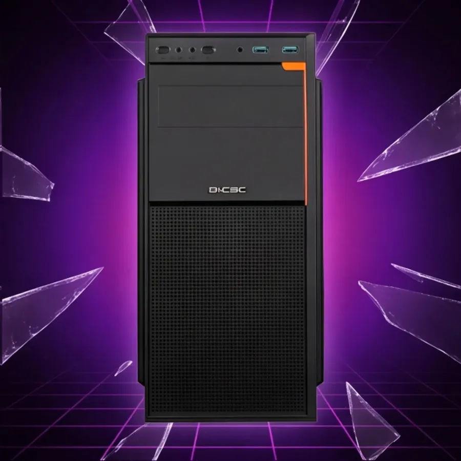 Obudowa Logic Concept komputerowa J23 midi tower ATX USB 3.0 x 2 Czarna — zdjęcie główne, smartu.eu