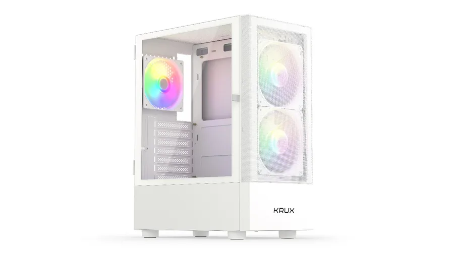 Obudowa Krux - Vako White RGB — zdjęcie producenta Obudowa Krux - Vako White RGB — zdjęcie producenta