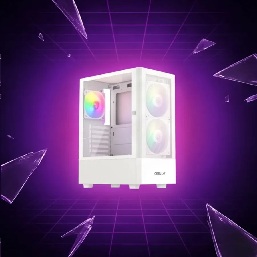 Obudowa Krux - Vako White RGB — zdjęcie główne, smartu.eu Obudowa Krux - Vako White RGB — zdjęcie główne, smartu.eu