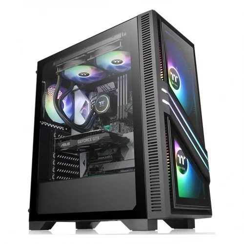Obudowa Thermaltake - Versa T35 RGB Tempered Glass — zdjęcie producenta