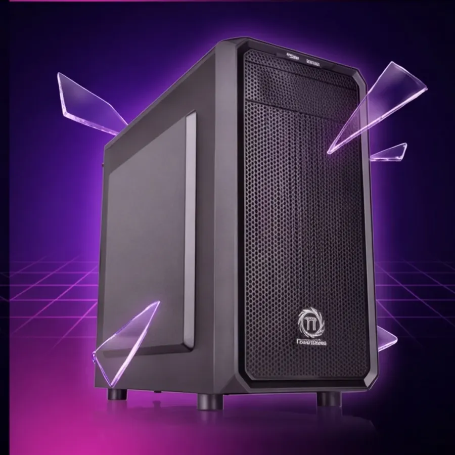 Thermaltake Versa H15 microATX USB3.0 (120 mm), czarna — zdjęcie główne, smartu.eu