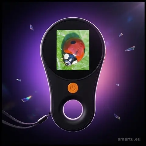 Cyfrowa lupa mikroskop 500x 2MP ekran IPS USB-C dla dzieci STEM KX3137