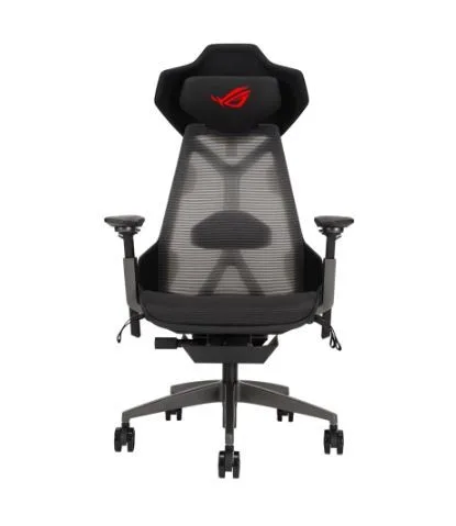 Asus Fotel gamingowy ROG Destrier Ergo czarny — zdjęcie producenta Asus Fotel gamingowy ROG Destrier Ergo czarny — zdjęcie producenta