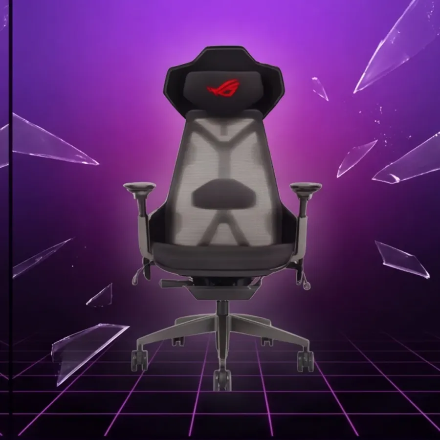 Asus Fotel gamingowy ROG Destrier Ergo czarny — zdjęcie główne, smartu.eu Asus Fotel gamingowy ROG Destrier Ergo czarny — zdjęcie główne, smartu.eu