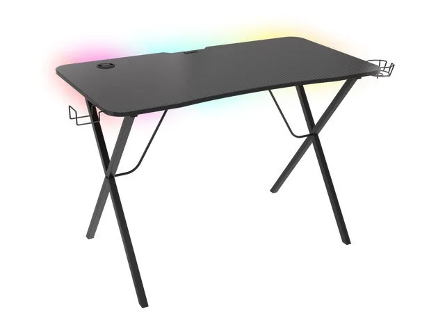 Biurko dla gracza gamingowe Genesis Holm 200 podświetlenie RGB — zdjęcie producenta Biurko dla gracza gamingowe Genesis Holm 200 podświetlenie RGB — zdjęcie producenta