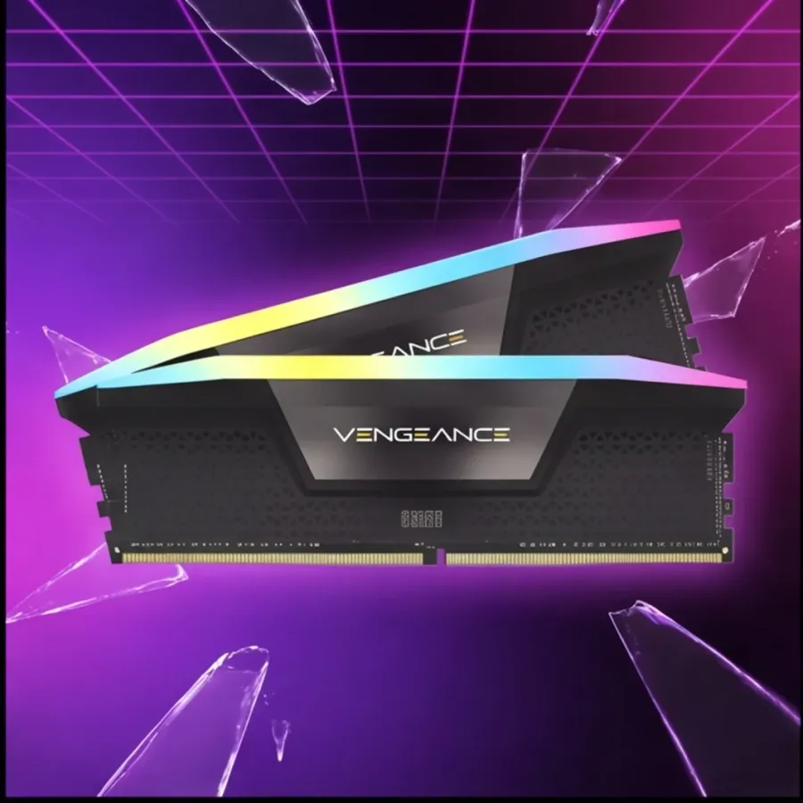 Corsair Pamięć DDR5 Vengeance RGB 32GB/6000 (2x16GB) CL38 Intel XMP — zdjęcie główne, smartu.eu Corsair Pamięć DDR5 Vengeance RGB 32GB/6000 (2x16GB) CL38 Intel XMP — zdjęcie główne, smartu.eu