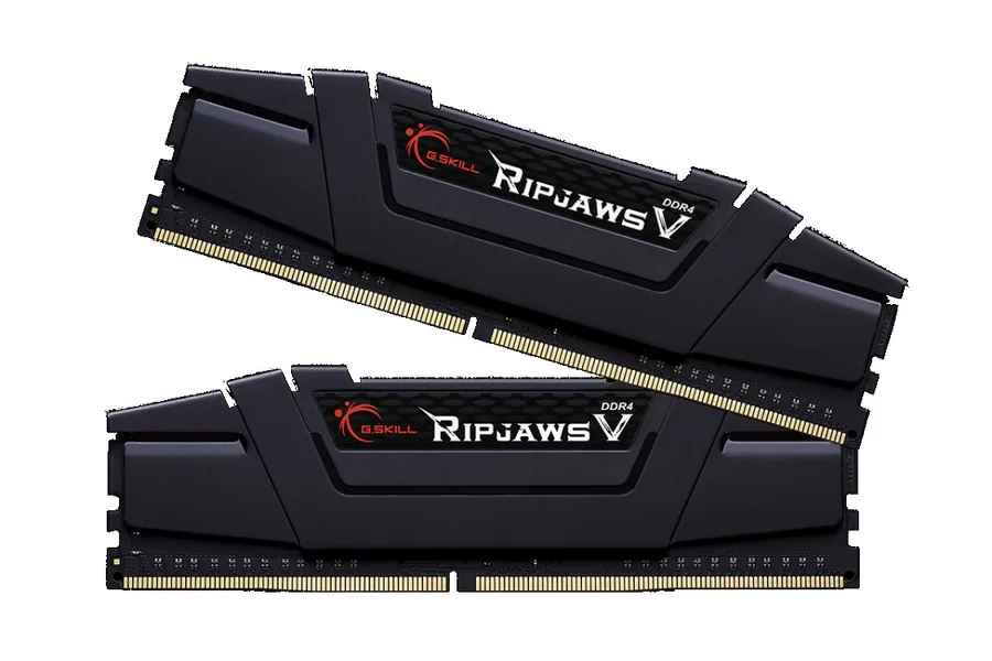 G.SKILL DDR4 32GB (2x16GB) RipjawsV 3200MHz CL16 rev2 XMP2 Black — zdjęcie producenta