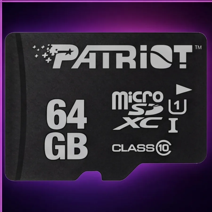 Karta Patriot pamięci MicroSDXC 64GB LX Series — zdjęcie główne, smartu.eu Karta Patriot pamięci MicroSDXC 64GB LX Series — zdjęcie główne, smartu.eu